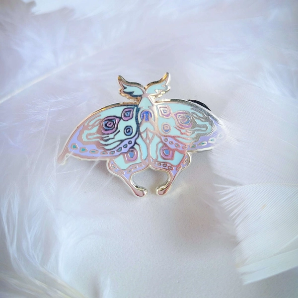 Divinity Manifest - Athena Inspired Enamel Pin FFXIV