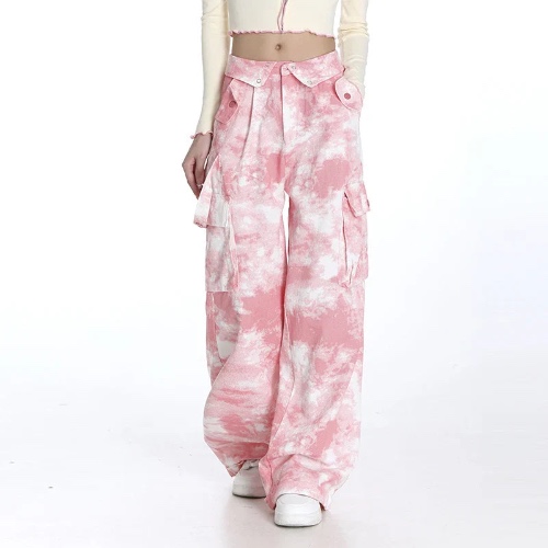 Cloud 9 Cargos - Pink Pants / L
