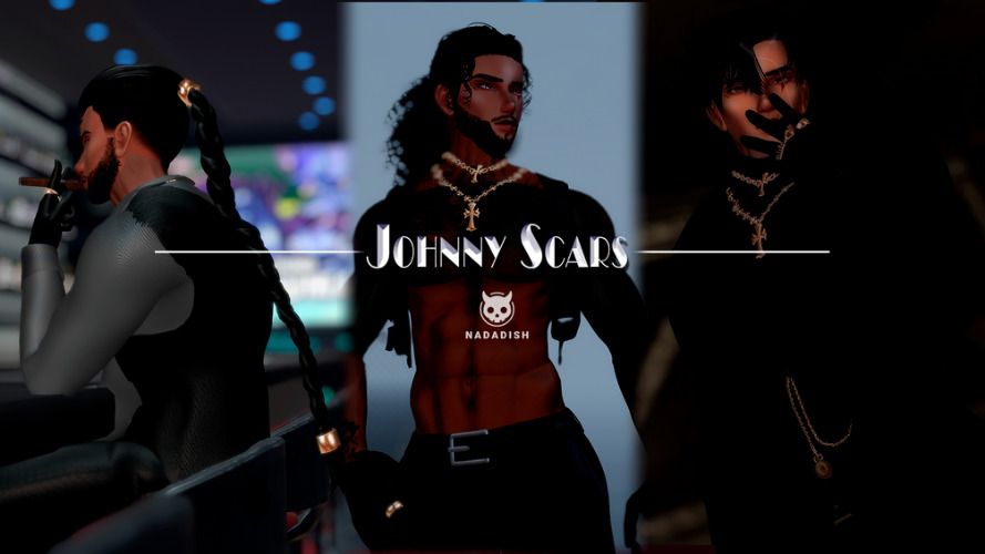 Johnny Scars VRCFT/ PC / Quest /Opti 