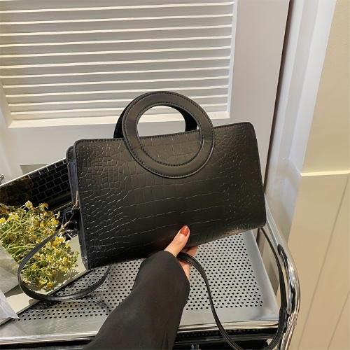 Fashion Crocodile Pattern Crossbody Bag, Trendy Shoulder Bag, Women&#39;s Casual Handbag &amp; Purse