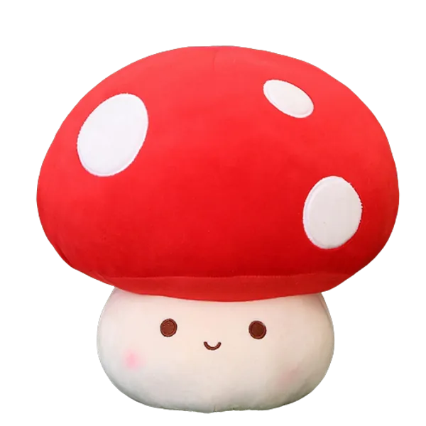 Kawaii Mushroom Plush (3 VARIANTS, 3 SIZES)