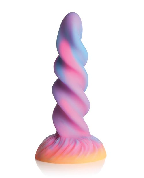 Creature Cocks Moon Rider 8" Glow-in-the-Dark Unicorn Dildo
