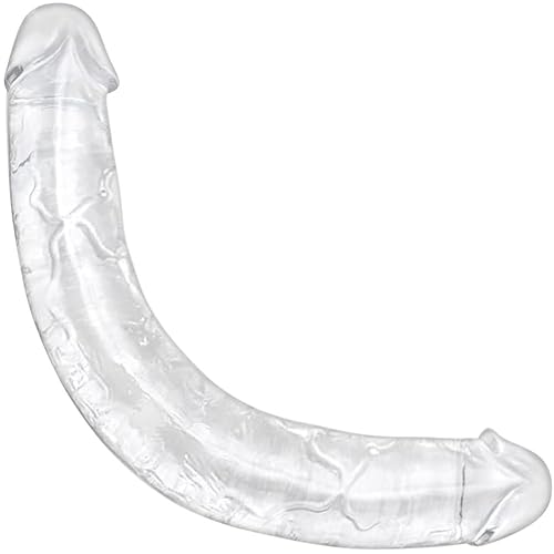 21.7 * 2.2 inches Double-Ended Huge Dildo, Realistic Ultra-Long Thick Dildo, Wide Extra Large Double-Sided Dildo,Giant Fat XXXL Dildo, Transparent Double Headed Dildo,Suitable for Women/Men/Lesbians - 21.7*2.2 Inch