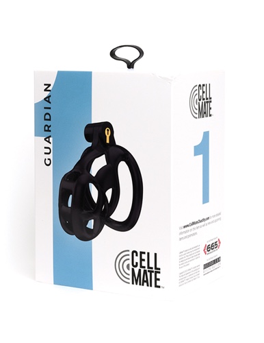 Cellmate The Guardian Chastity Cage | Black / 1