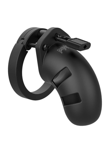 ManCage Model 20 Silicone Cock Cage 3.5" | Black