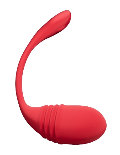 Lovense Vulse Thrusting Egg Vibrator | Red