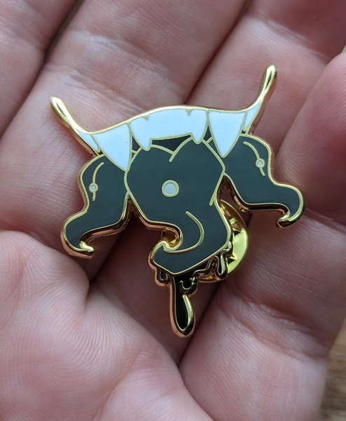 Bite Me - Original Monster Lover Pin Design