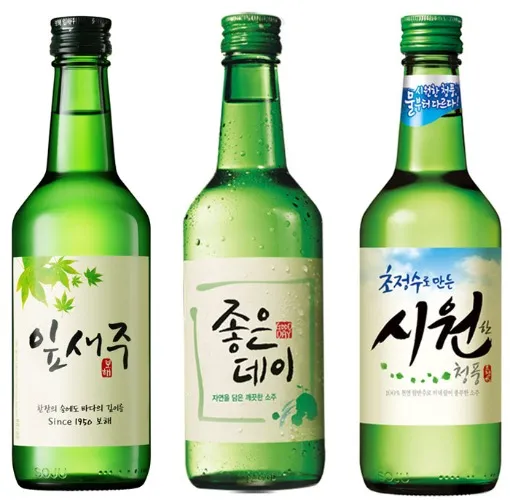 3 Bottles of Soju