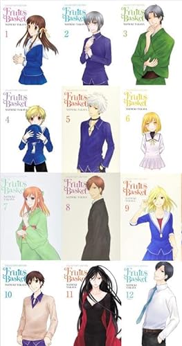 Fruits Basket Collector's Edition Complete Manga Set Vol 1-12 by Natsuki Takaya.