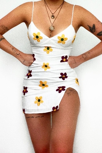 Leilani Floral Mini Dress | XS