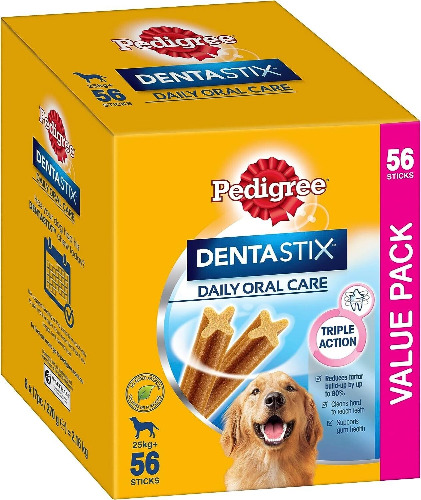 Pedigree Dentastix Large Dog Dental Treats Chews - 56 Pack Count | FREE SHIPPING