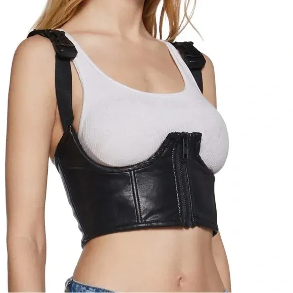 Leather Underbust Corset