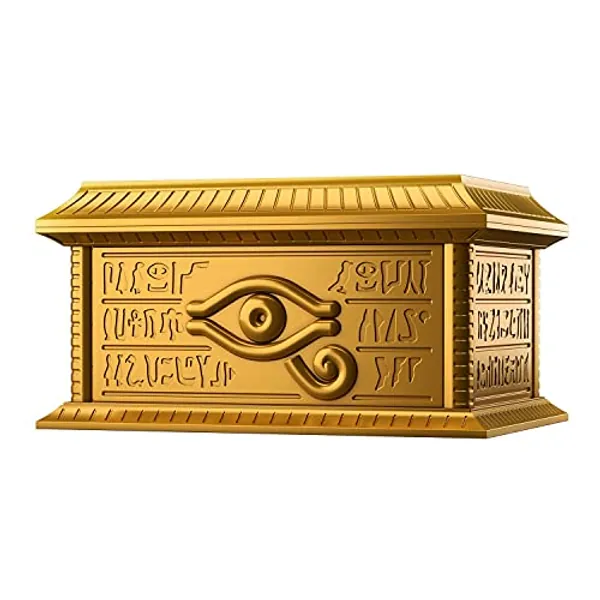 ULTIMAGEAR Yu-Gi-Oh Thousand Year Puzzle Storage Box Golden Side Color Coded Plastic Model