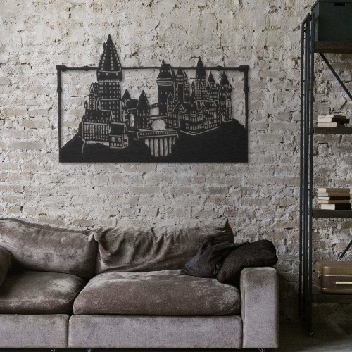Hogwarts - Metal Decor - 99,4cm x 66cm