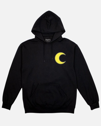 CatNap Time To Sleep Black Drawstring Hoodie | L