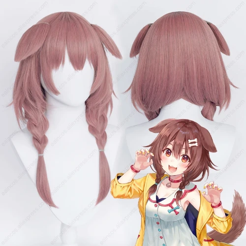 Hololive Cosplay Wig | Korone Hololive Cosplay | Vtuber Hololive Cosplay 
