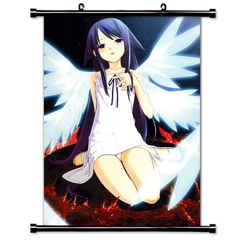 Saya No Uta Anime Fabric Wall Scroll Poster (16x23) Inches by Anime Wall Scrolls
