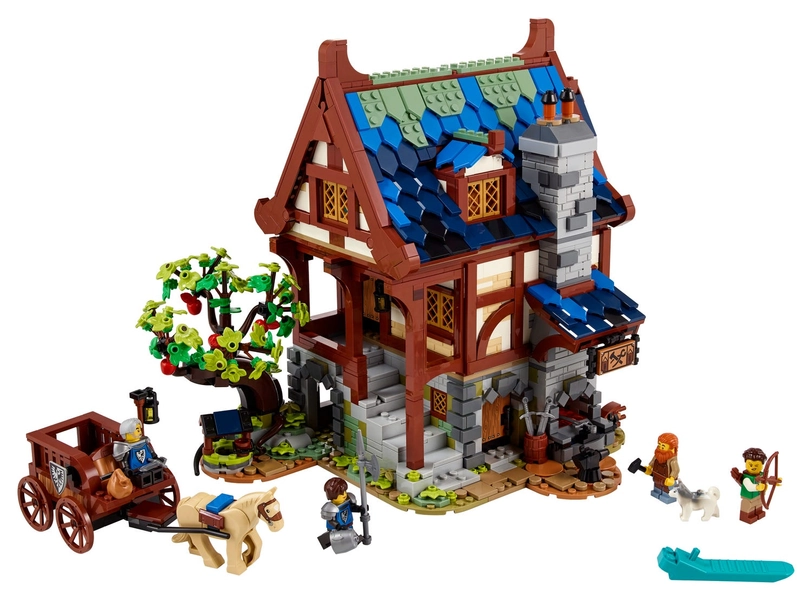 Medieval Blacksmith 21325 | Ideas | Buy online at the Official LEGO® Shop US 
