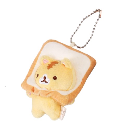 Bread Cat Plush - Japanese Anime Plush Toy Bag Pendant,Bread Cat Toast Plush Doll, Cartoon Bag Hanging Ornaments, Bread Cat Pendent Keychains For Girls Gift A/v