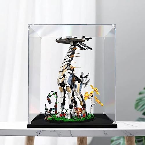 Welkin DC 3MM Display Case for Lego Horizon Forbidden West:Tallneck 76989 Building Set,Dustproof Clear Display Case Compatible with Lego 76989(Not Include The Model) (76989 Horizon Forbidden)