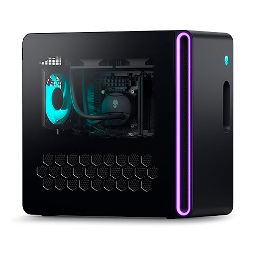 Alienware Aurora R16 Liquid Cooled Gaming Desktop - Intel Core i9-14900F Processor, 32GB DDR5 RAM, 1TB SSD + 1TB HDD, NVIDIA GeForce RTX 4070 SUPER 12GB GDDR6X, Windows 11 Home, Onsite Service - Black - Core i9-14900F - 32 GB - 1 TB - RTX 4070 Super
