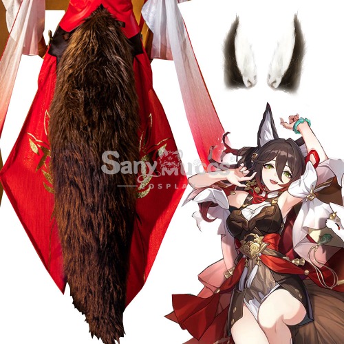 Game Honkai: Star Rail Cosplay Tingyun's Ears and Tail Accessory