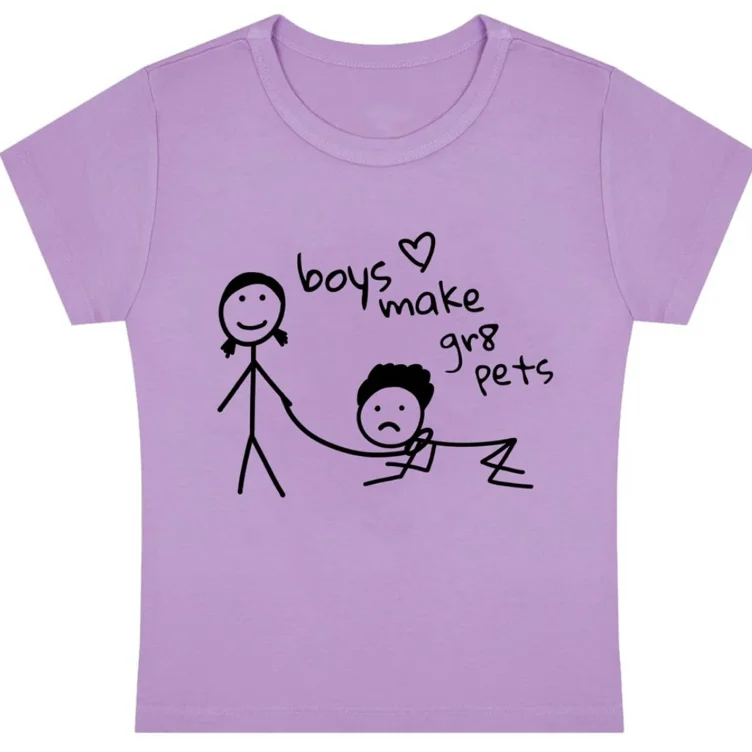 boys make gr8 pets baby tee