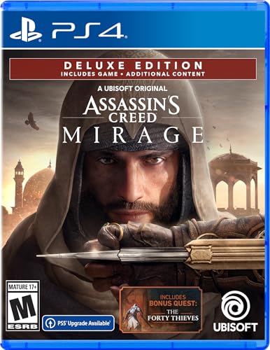 ASSASSIN'S CREED MIRAGE - DELUXE EDITION, PLAYSTATION 4 - PlayStation 4 - Deluxe Edition