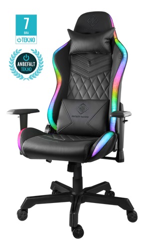 DC410, RGB-Gaming Chair, Black/RGB