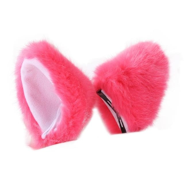 Clip In Neko Ears - Red