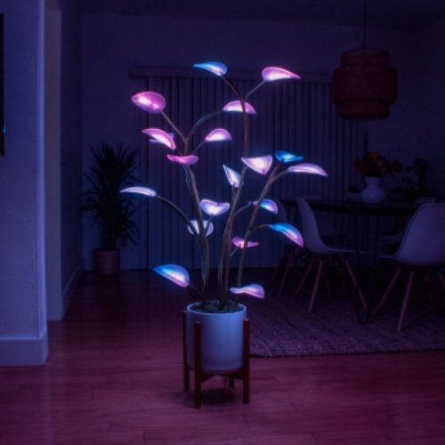Light Up Floor Plant