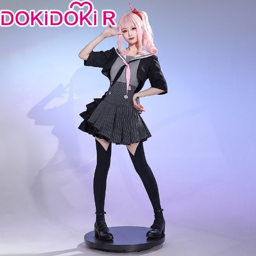【Size S-3XL】DokiDoki-R Game Project Sekai Colorful Stage! Cosplay Akiyama Mizuki Costume PJSK | XL-PRESALE