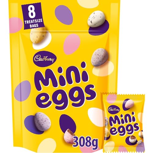 Cadbury Dairy Milk Chocolate Mini Eggs Easter Pouch, 308g