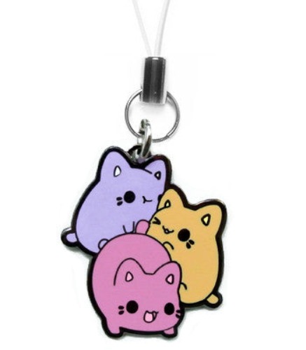 Meowchi Pile Of 2 Metal Charm