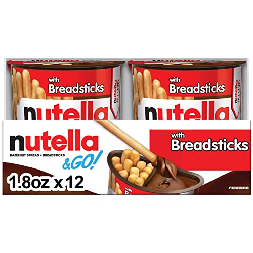 Nutella & GO! Hazelnut and Cocoa Spread with Breadsticks Snack Pack - 1.8 oz