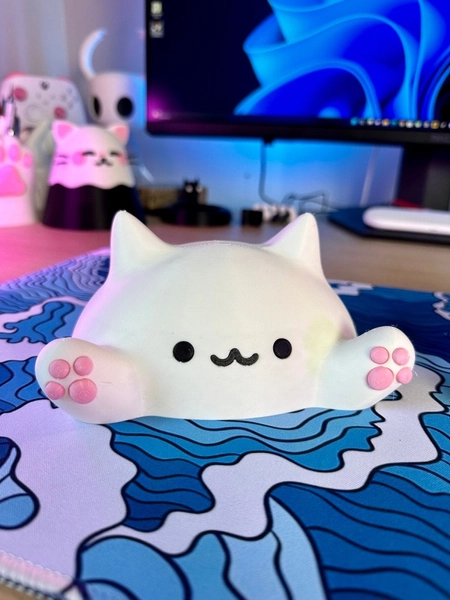 Bongo Cat Adorable Desk Accessory