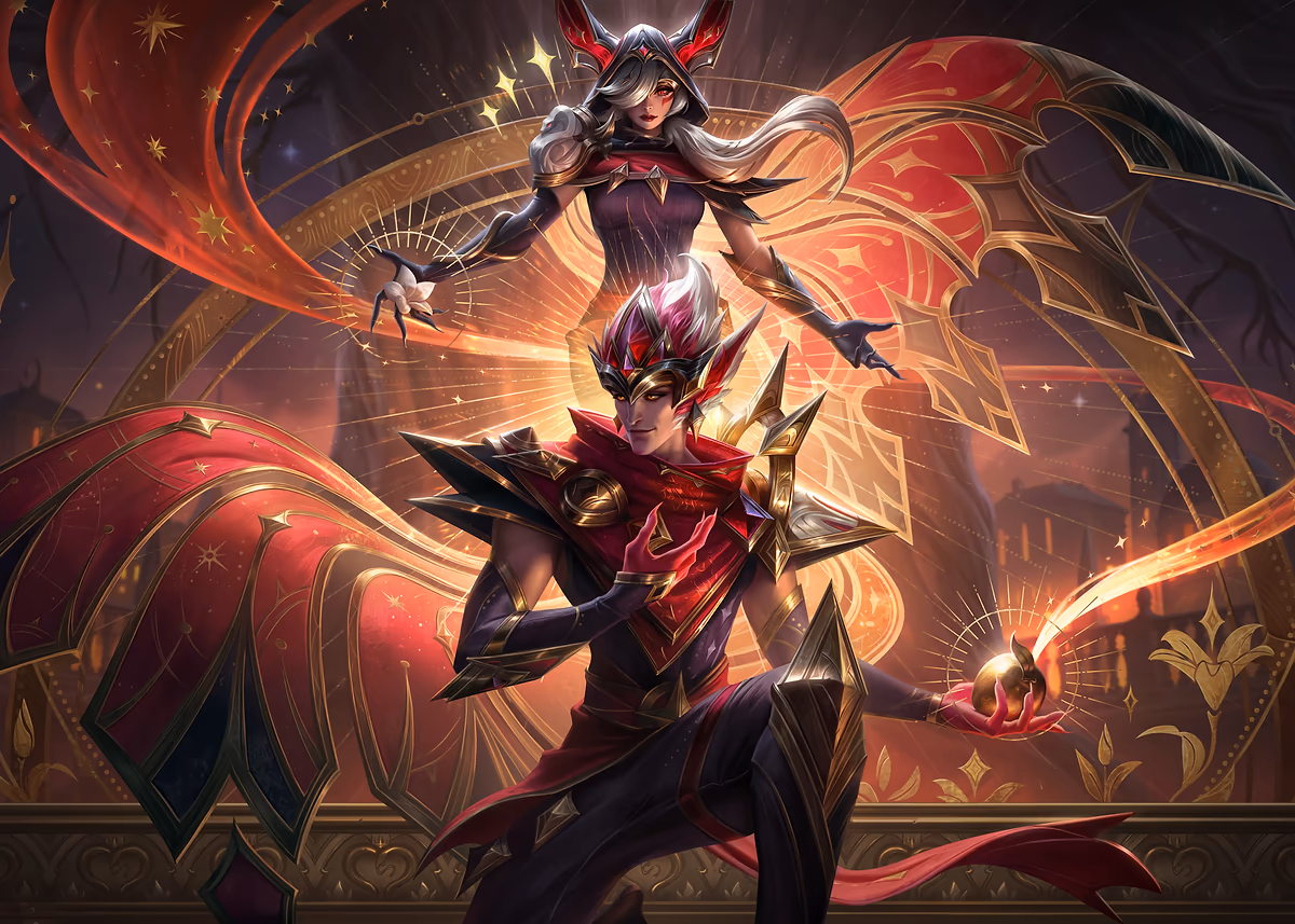 Arcana Xayah and Rakan