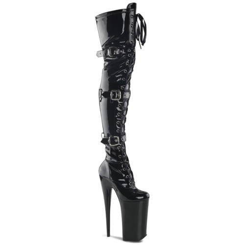 Entdecke die BEYOND-3028 Damen Stiefel mit 10" Absatz