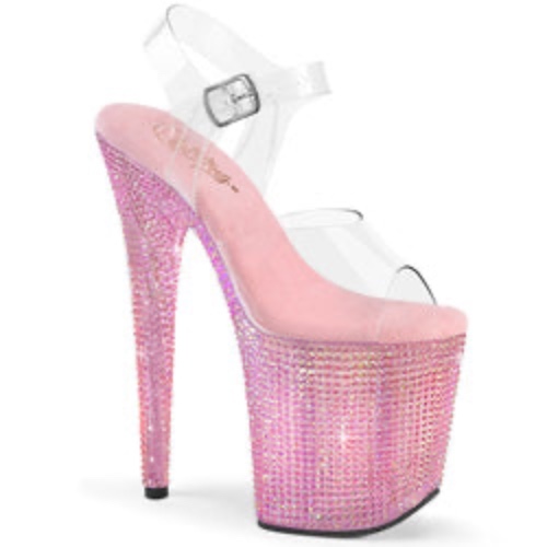 Bejeweled-808RRS | Clear/Baby Pink / 6