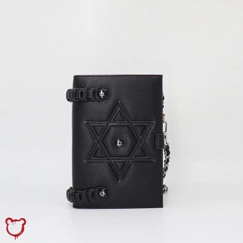 Gothic Star Book Bag - Black