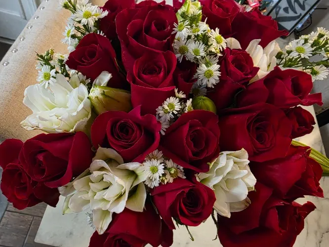 Weekly flower bouquet