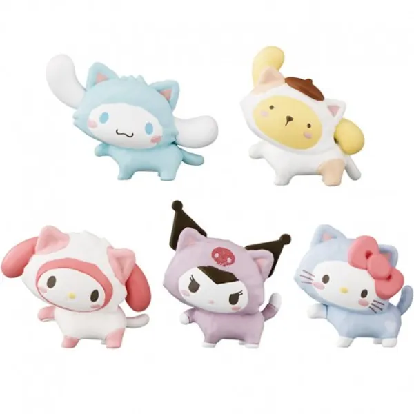 Sanrio Characters Koneko Neko Mini Figure Gashapon - Kawaii Panda - Making Life Cuter