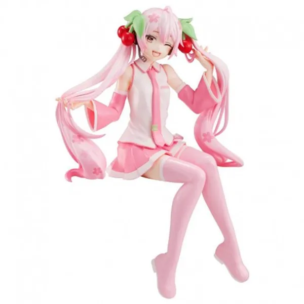 Vocaloid Hatsune Miku Sakura Noodle Stopper Figure - Kawaii Panda - Making Life Cuter