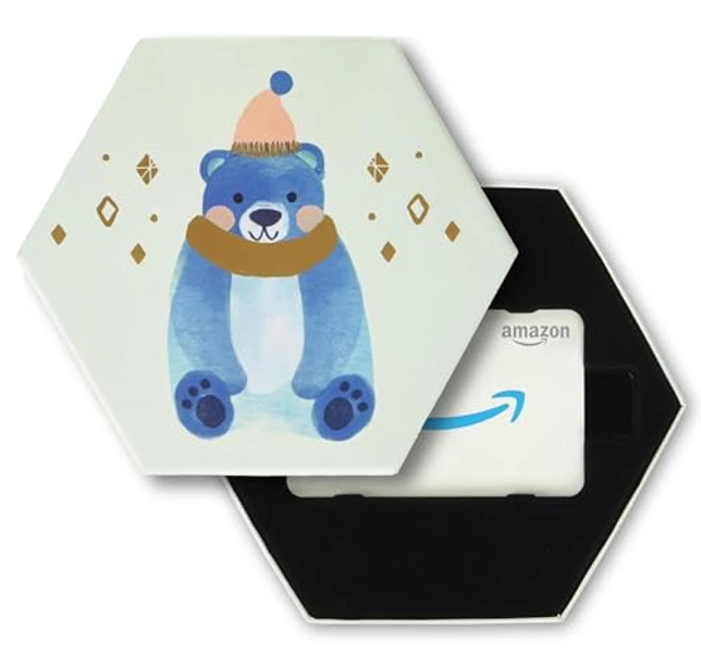Amazon.com Gift Card for any amount in Pop-up Box - various designs