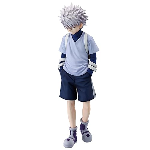 Ichibansho Figure - Hunter x Hunter - Killua Zoldyck (Greed Island), Bandai Spirits Masterlise Collectible Statue - Killua Zoldyck