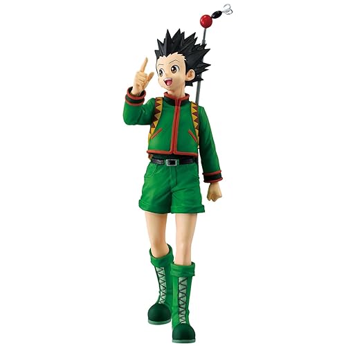 Ichibansho Figure - Hunter x Hunter - Gon Freecss (Greed Island), Bandai Spirits Masterlise Collectible Statue - Gon Freecss