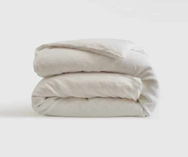 Linen Duvet Cover (Quince)