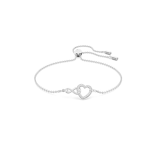Swarovski Hyperbola Colección Pulsera - Chapado en rodio/blanco