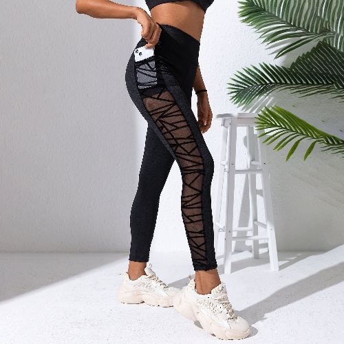 AuraFlex Yoga Pants - Black / XL