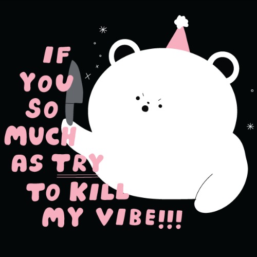 'Kill My Vibe' Shirt | 2XL